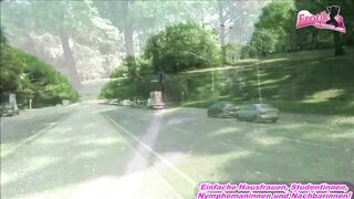 German 18 yo pounded outdoor 3 way at berlin tiergarten