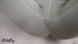 Ripped Yoga Leggings And Long Cumshot into Tight Vagina Step Sis