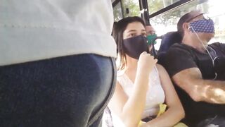 Looking rough penis for her sexy jugs