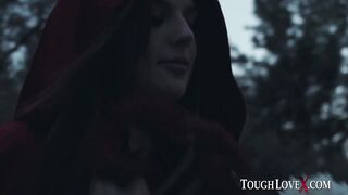 TOUGHLOVEX Red Ride Hood Scarlett meets Werestud