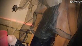 My stepsister ends up getting banged! by a long penis
