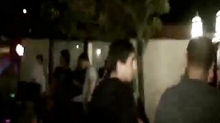 College whore doggystyled at frat party