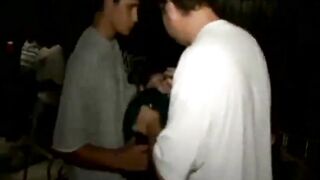 College whore doggystyled at frat party
