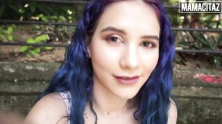 MAMACITAZ - First Porn Scene For Voluptuous Hispanic Min Galilea