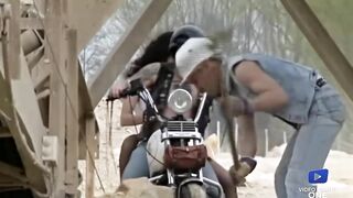 Maria and Jacqueline fight on a construction site so they