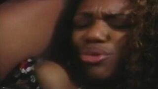 Adorable ebony Beauty fuck rough into the butt