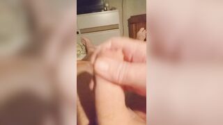 lies inside bed and jerks off my penis until I got orgasm and the