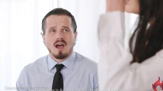 The Intern: Boss Jamie Michelle Fucks Embarrassed intern FE