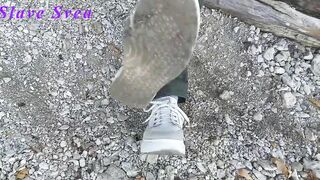 Boot and sock bondage