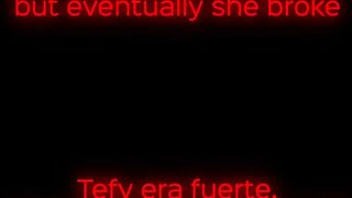 Goddess teens yo first timer Tefy cries during brutal deeply