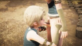 How to Train Your Dragon Futanari - Astrid Hofferson blows