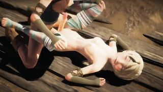 How to Train Your Dragon Futanari - Astrid Hofferson blows