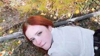 Red Head School Girl Blown And Boned With Classmate To Keep Warm