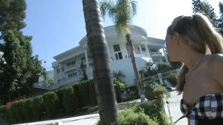Blonde Gf Cheats On Her Rich Bf