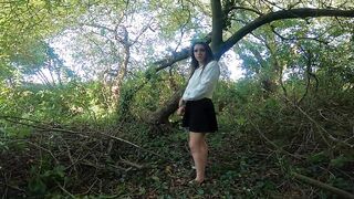 Daddy Took Me For A Walk Inside The Woods And