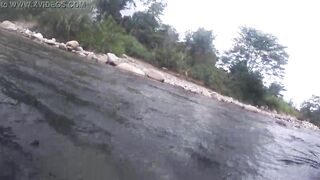 On the river of Zion with my GF