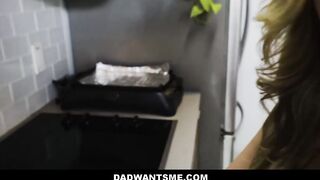 Huge Butt Step Daughter Plowed Inside Kitchen - Kali Roses, Preston
