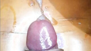 Just cummed compilation uncut foreskin close up
