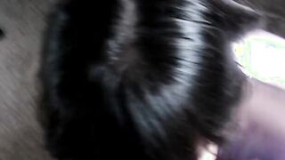 DD Sadie Blows Stepdaddys Cock and Takes Cum on Face