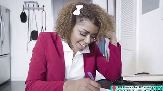 Milu Blaze Her Interracial Tutoring