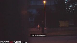 DEVIANTE - Dark Hair School Girl Roughly Banged! Doggy Style