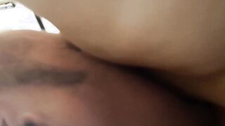 Cunnilingus wifey jizzes one