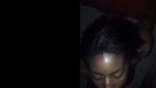 African 18 Year Old Blowing Dick