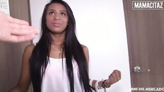 CARNE DEL MERCADO - Huge Butt Hispanic Banged Into Her babe Vagina