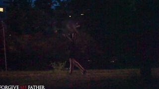 Deviante Virgin dark hair confesses to blowing her step dad
