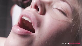 Adorable Selvaggia Takes A big black dick Inside The Toilet While Her
