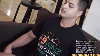 The mischievous boy took off Amma's sari and fuck her