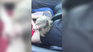 outdoors sex into the vehicle