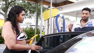 Carwash Cumshot ( Liyah Da Bunni & Stretch3x )
