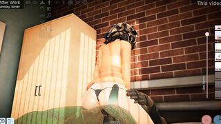 Our appartment [Hentai SFM game] Ep.one Snatch penetration is not
