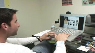 Dark Haired goddess Jezebelle Bond gets screwed from her new boss