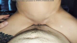 Unshaved dick and Russian thin chick with nice titties -