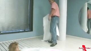 Lovers relaxing and Fucking into Hydro