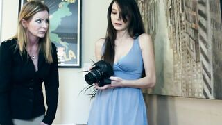 Older lesbo nailed barely legal women - mature and young lesbosex