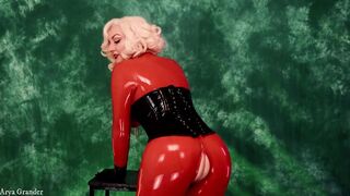 cougar inside Pvc NippleClumps Anal Plug