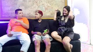 Only bushy question!!! Papo lingerie with Paty Ass and the