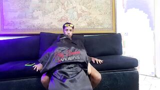 Only bushy question!!! Papo lingerie with Paty Ass and the