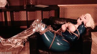 Bdsm inside Rubber mom Gag FREE porn clip