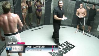 Battle bang between Seth Dickens and Jack Lawrence
