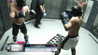Battle bang between TJ Cummings and Daniel Hunter