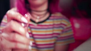 I Make Him Cum Into two Minutes, Fast POV Hand Job