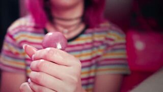 I Make Him Cum Into two Minutes, Fast POV Hand Job