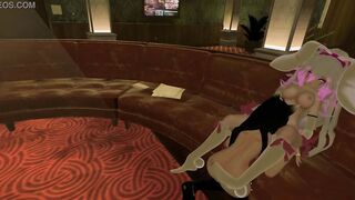 Bunny women Loses everything while Gambling [VRchat ERP] Extreme Groaning,