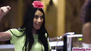 Funny alien next door Alex Coal gets the help of her