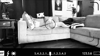 Daughter caught masturbating on camera