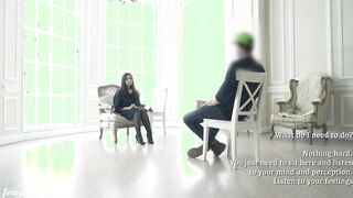Psychologist into the darkness.